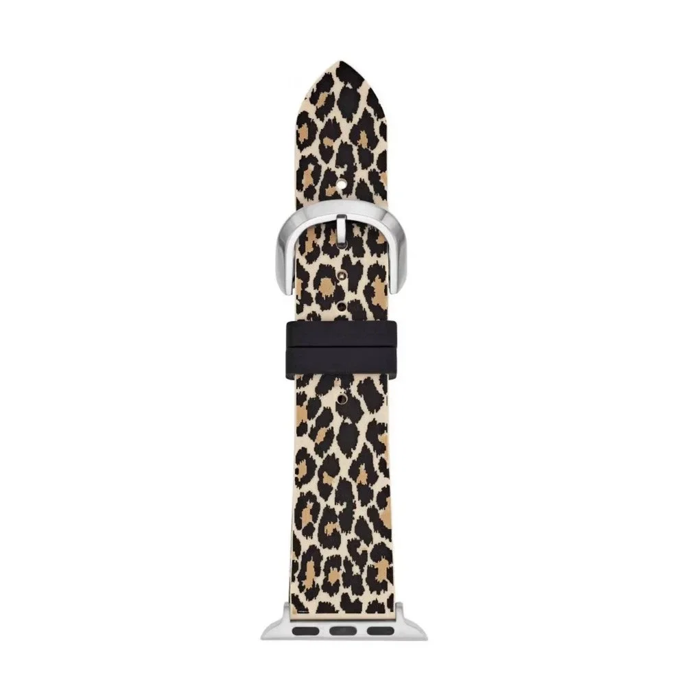 Kate‎ Spade New York Apple Watch Silicone, Band Strap Leopard Print 38/40/41mm